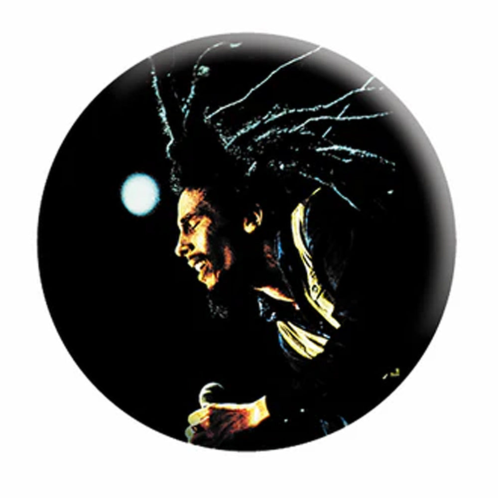 BOB MARLEY ボブマーリー (生誕 80年 ) - Jammin' / バッジ 【公式 / オフィシャル】