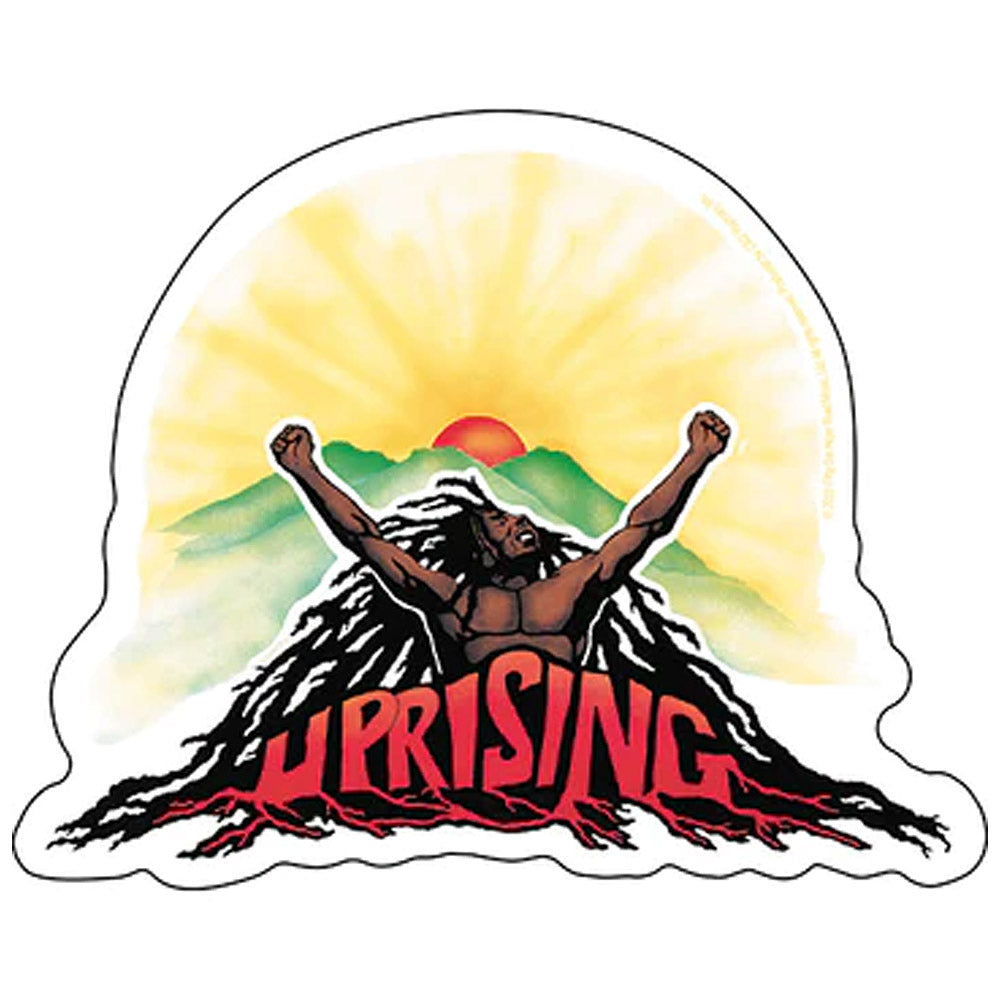 BOB MARLEY ボブマーリー (生誕 80年 ) - Uprising / ステッカー 【公式 / オフィシャル】