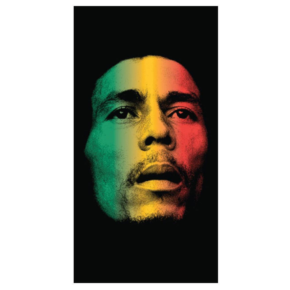 BOB MARLEY ボブマーリー (生誕 80年 ) - RASTA FACE TOWEL / タオル 【公式 / オフィシャル】