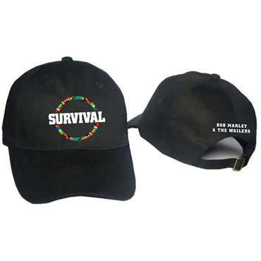 BOB MARLEY ボブマーリー (生誕 80年 ) - SURVIVAL DAD HAT / キャップ / メンズ