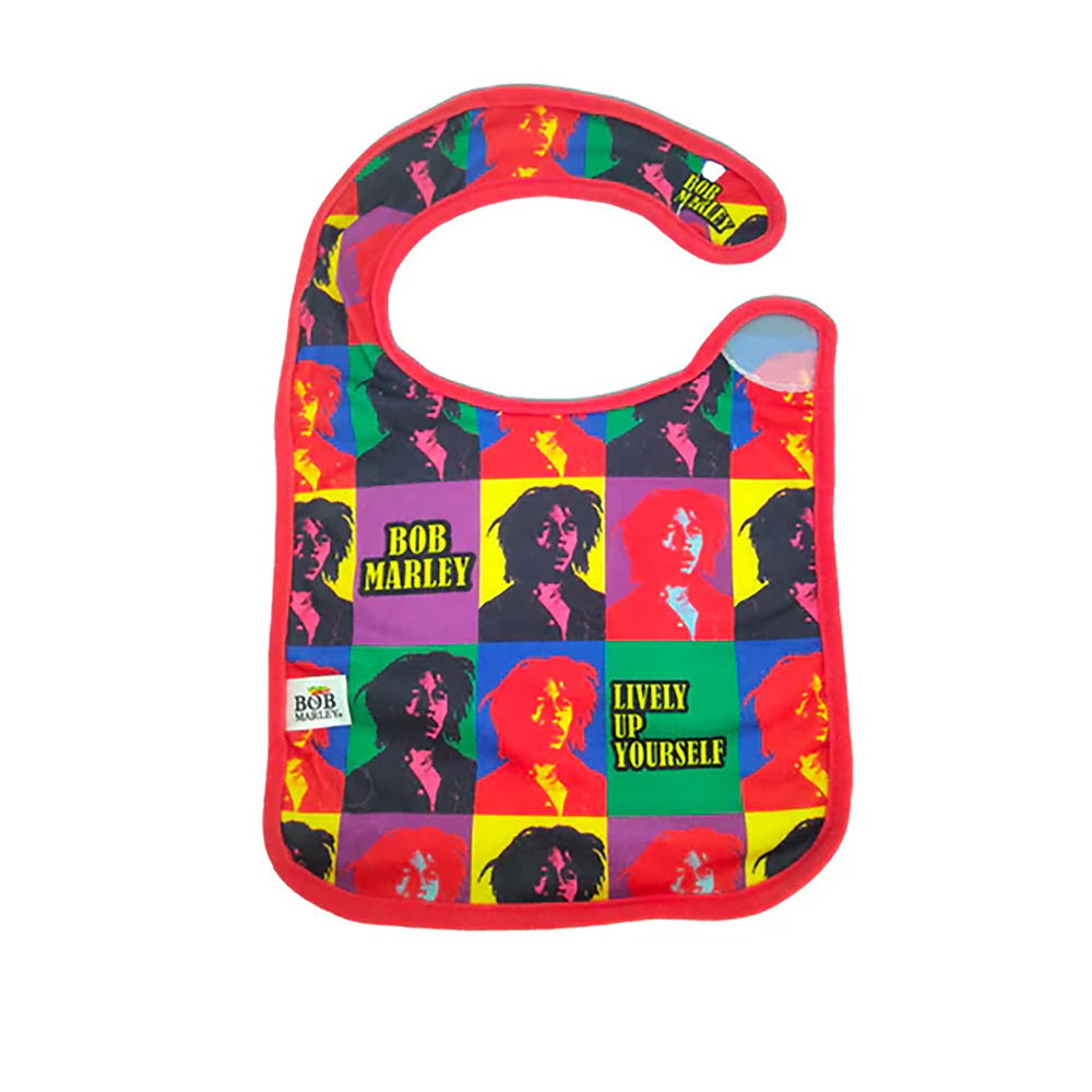 BOB MARLEY ボブマーリー (生誕 80年 ) - BIBS 3-PACK / スタイ 3枚セット / ファッション雑貨 【公式 / オフィシャル】