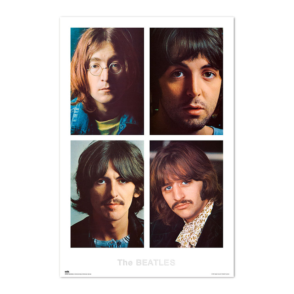 THE BEATLES ビートルズ (結成 65周年 ) - White Album / ポスター 【公式 / オフィシャル】