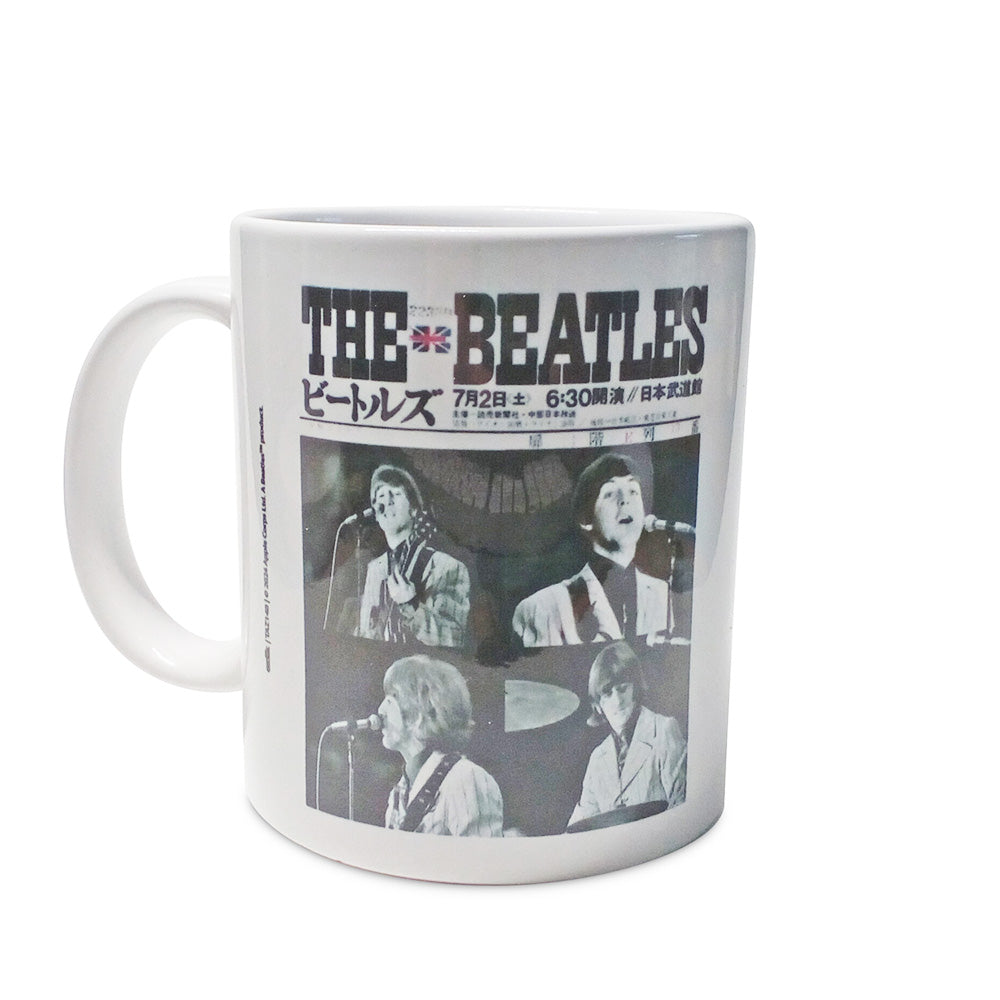 THE BEATLES ビートルズ (結成 65周年 ) - LIVE IN BUDOKAN HALL / 限定 / マグカップ 【公式 / オフィシャル】