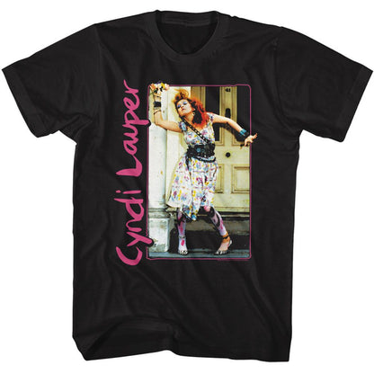 CYNDI LAUPER シンディローパー - PAINTED DRESS AND TIGHTS / Tシャツ / メンズ 【公式 / オフィシャル】