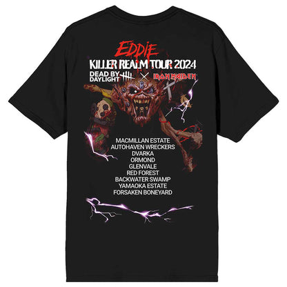 IRON MAIDEN アイアンメイデン (結成 50周年 ) - Dead By Daylight Killer Realm / バックプリントあり / 限定 / Tシャツ / メンズ 【公式 / オフィシャル】
