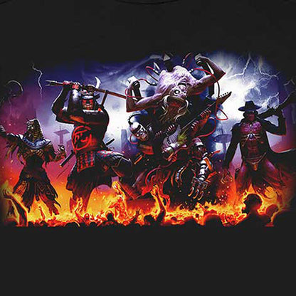 IRON MAIDEN アイアンメイデン (結成 50周年 ) - Dead By Daylight Monster Eddie / バックプリントあり / Tシャツ / メンズ 【公式 / オフィシャル】