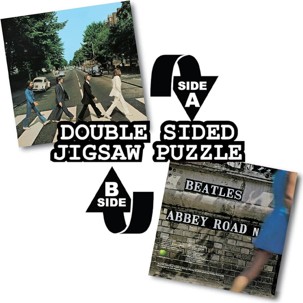 THE BEATLES ビートルズ (結成 65周年 ) - Abbey Road Double Sided Album Art / 1000ピース / ジグソーパズル 【公式 / オフィシャル】