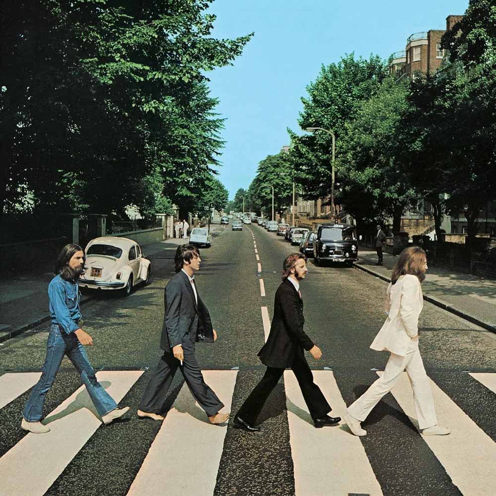 THE BEATLES ビートルズ (結成 65周年 ) - Abbey Road Double Sided Album Art / 1000ピース / ジグソーパズル 【公式 / オフィシャル】