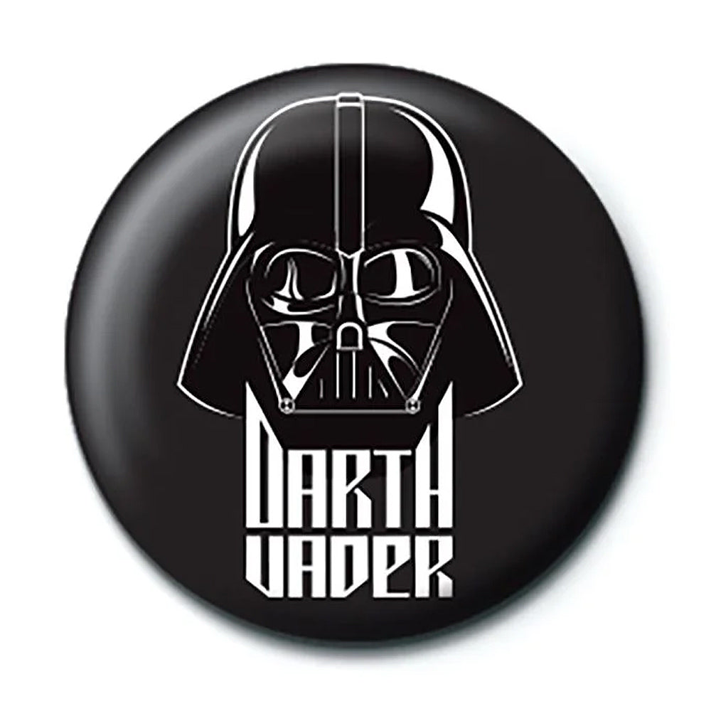 STAR WARS スターウォーズ - Darth Vader Black / バッジ 【公式 / オフィシャル】