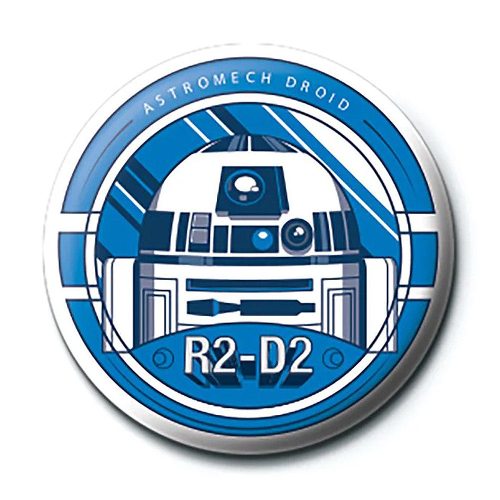 STAR WARS スターウォーズ - R2 D2 / バッジ 【公式 / オフィシャル】