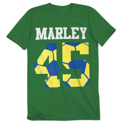 Bob Marley - (生誕 80年 ) - 45 World Cup Mens T Shirt