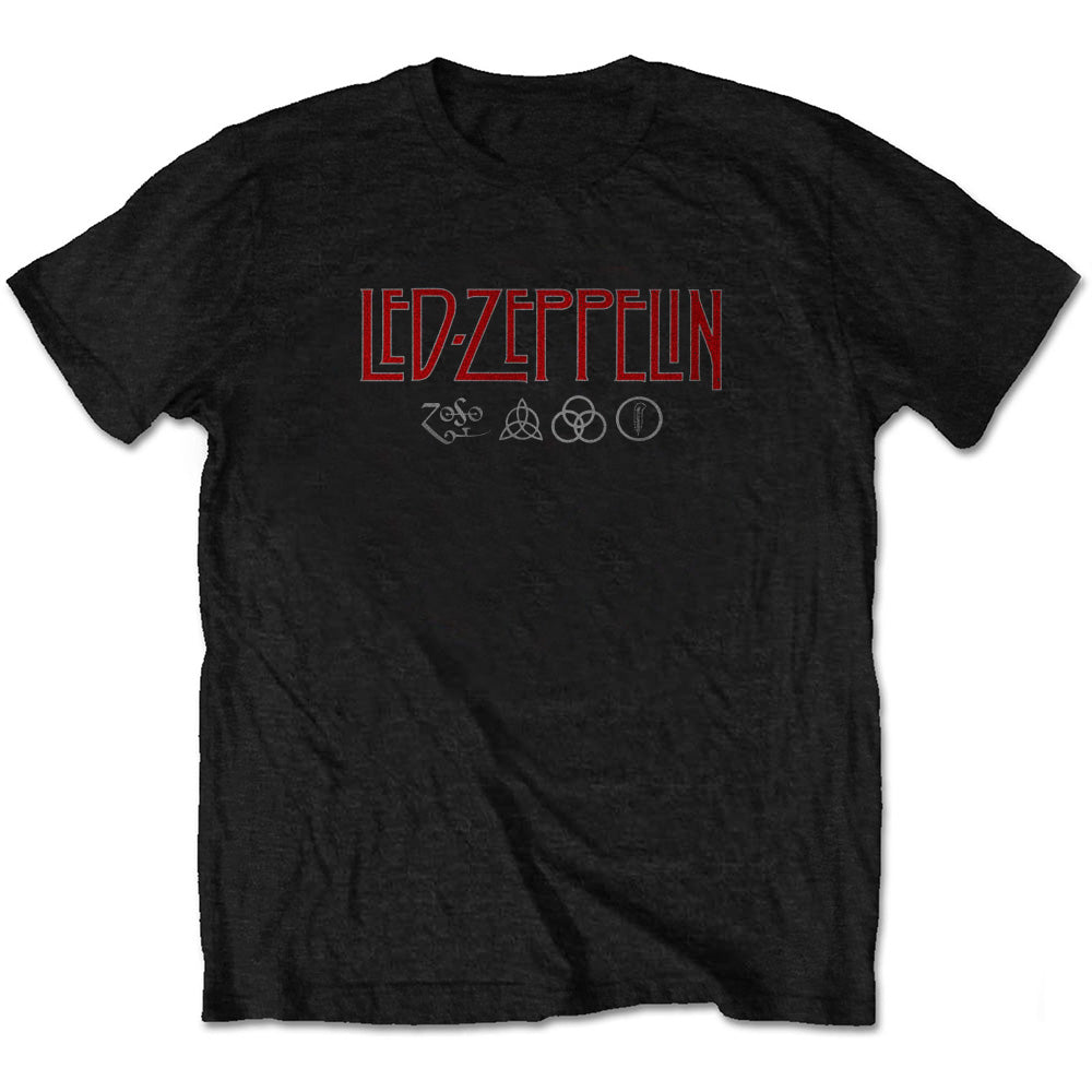 LED ZEPPELIN レッドツェッペリン (公式 映画公開 記念 ) - Logo & Symbols / Tシャツ / メンズ 【公式 / オフィシャル】