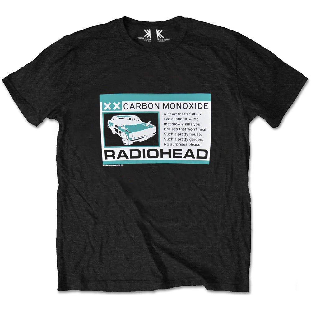 RADIOHEAD レディオヘッド - Carbon Patch / オーガニックコットン / Tシャツ / メンズ 【公式 / オフィシャル】