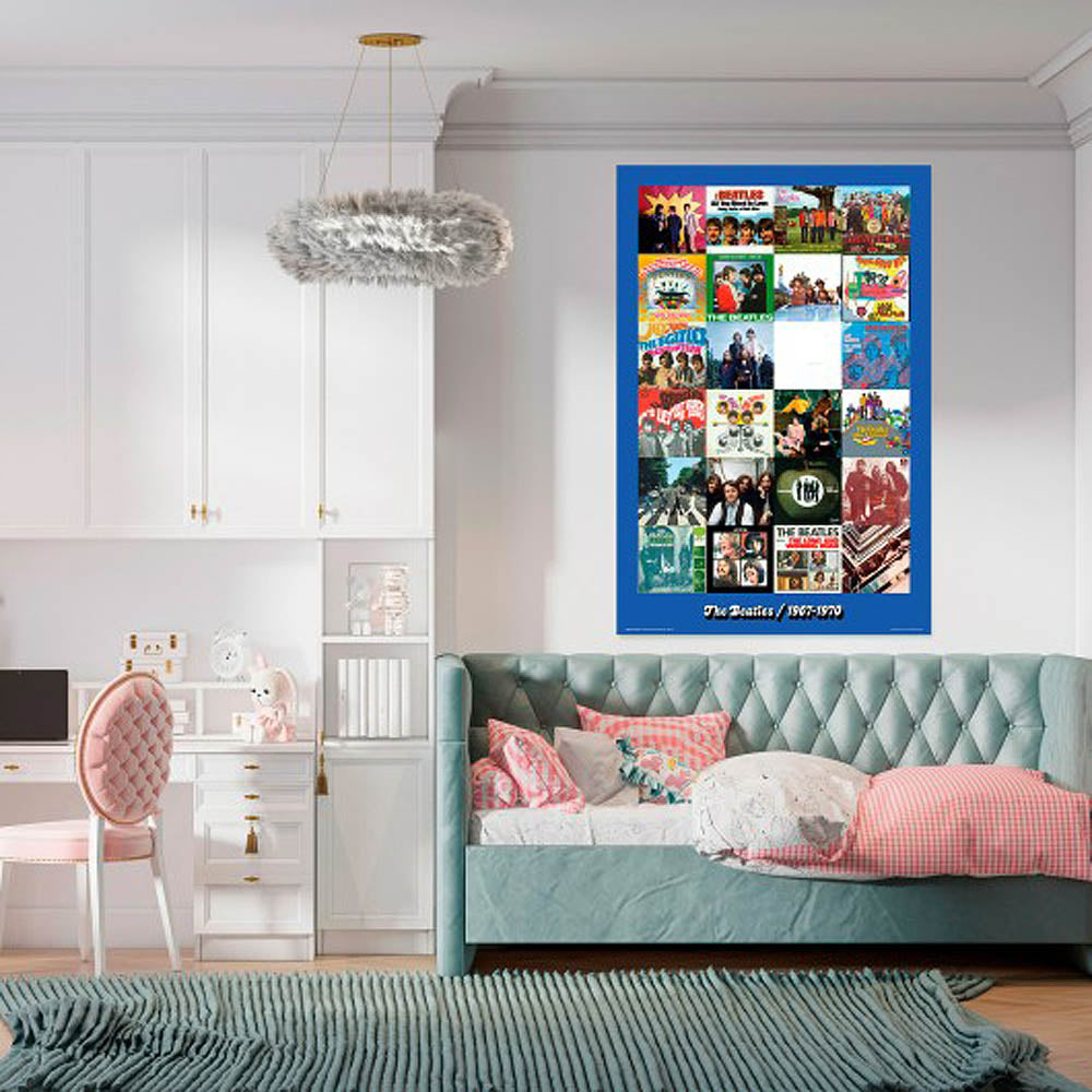 THE BEATLES ビートルズ (来日 60周年 ) - 青盤 1967-1970 / ポスター