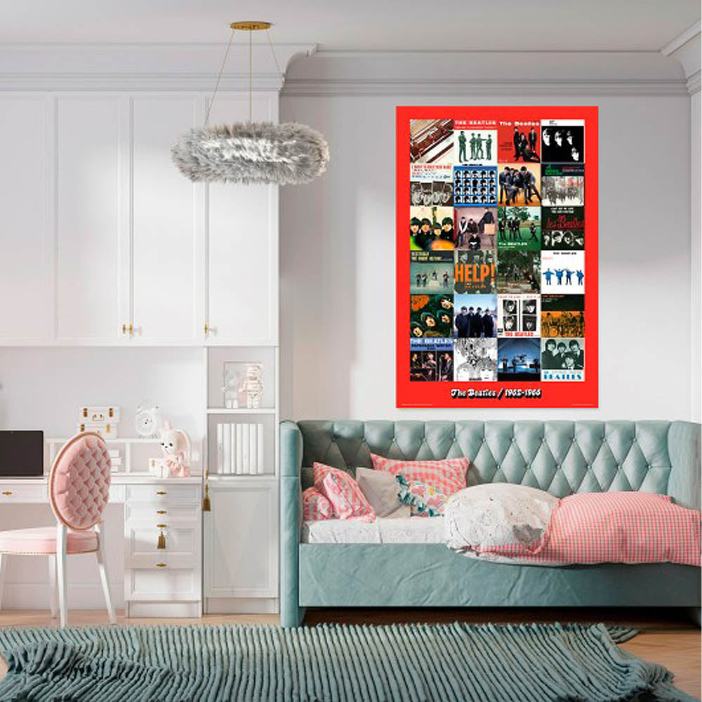 THE BEATLES ビートルズ (来日 60周年 ) - 赤盤 1962-1966 / ポスター