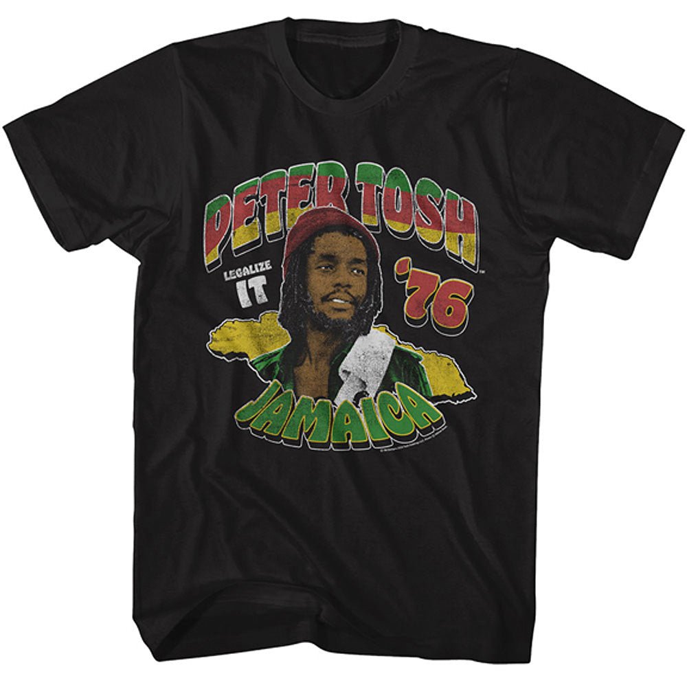 PETER TOSH ピータートッシュ - LEGALIZE IT '76 / Tシャツ / メンズ - PGS