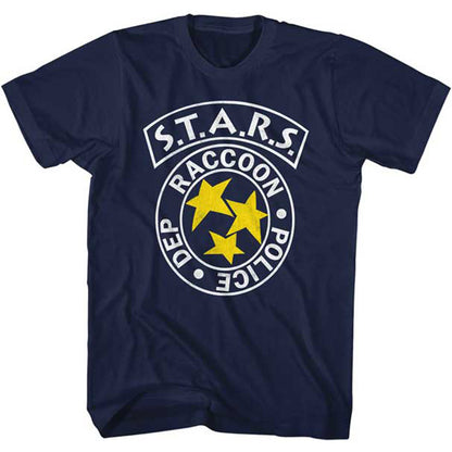 RESIDENT EVIL バイオハザード - RACCOON POLICE DEP STARS / Tシャツ / メンズ 【公式 / オフィシャル】