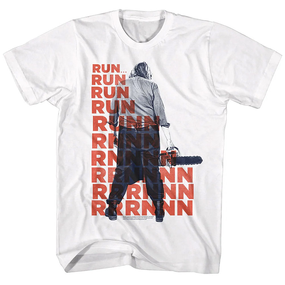TEXAS CHAINSAW MASSACRE 悪魔のいけにえ (公開 50周年 記念 ) - RUNRUNRUNRUN / Tシャツ / メンズ 【公式 / オフィシャル】