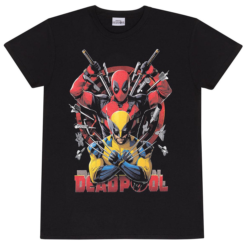 DEADPOOL デッドプール (公開 10周年 ) - Deadpool/Wolverine Weapons / Tシャツ / メンズ