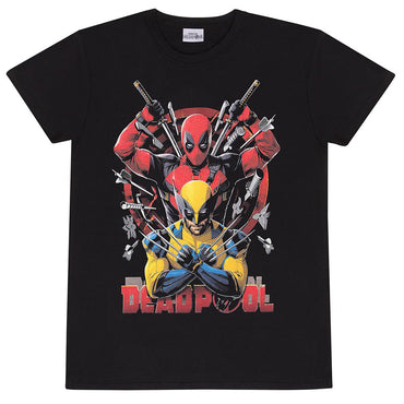 DEADPOOL デッドプール - Deadpool/Wolverine Weapons / Tシャツ / メンズ