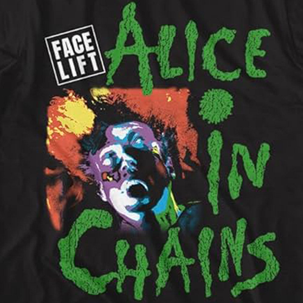 
                  
                    ALICE IN CHAINS アリスインチェインズ (デビュー 35周年 ) - FACELIFT TOUR '91 / バックプリントあり / Tシャツ / メンズ 【公式 / オフィシャル】
                  
                