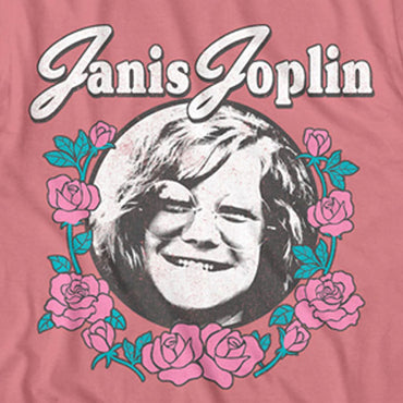 JANIS JOPLIN ジャニスジョプリン (追悼 55年 ) - ROSES / Tシャツ / メンズ