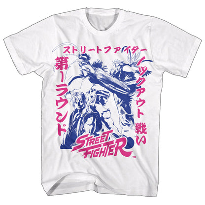 STREET FIGHTER ストリートファイター - TWO TONE JAPANESE GRAPHICS / Tシャツ / メンズ