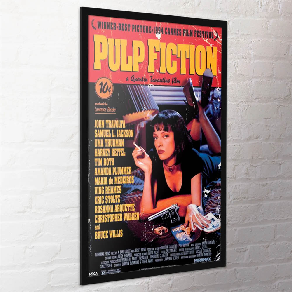 PULP FICTION - Uma On Bed / Poster
