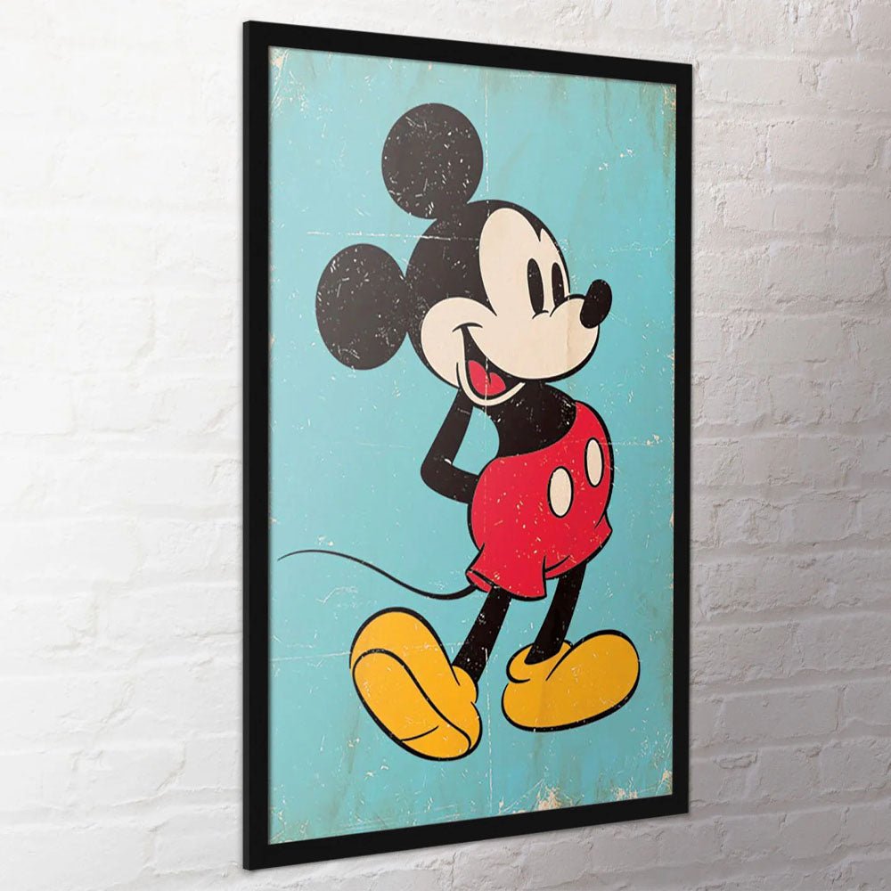 MICKEY MOUSE ミッキーマウス - Retro / ポスター - PGS