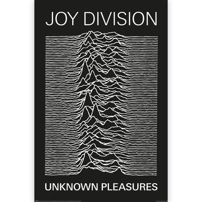 JOY DIVISION ジョイディビジョン - Unknown Pleasures / ポスター 【公式 / オフィシャル】
