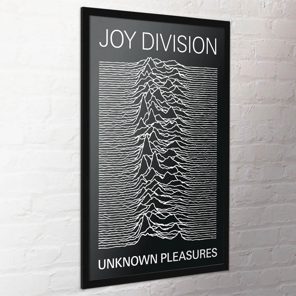 JOY DIVISION ジョイディビジョン - Unknown Pleasures / ポスター 【公式 / オフィシャル】