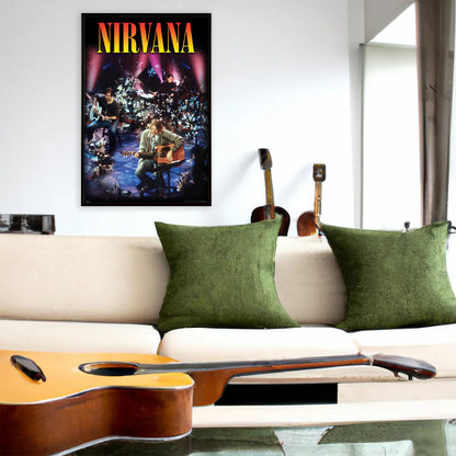 NIRVANA ニルヴァーナ - UNPLUGGED ROCK N ROLL / ポスター 【公式 / オフィシャル】