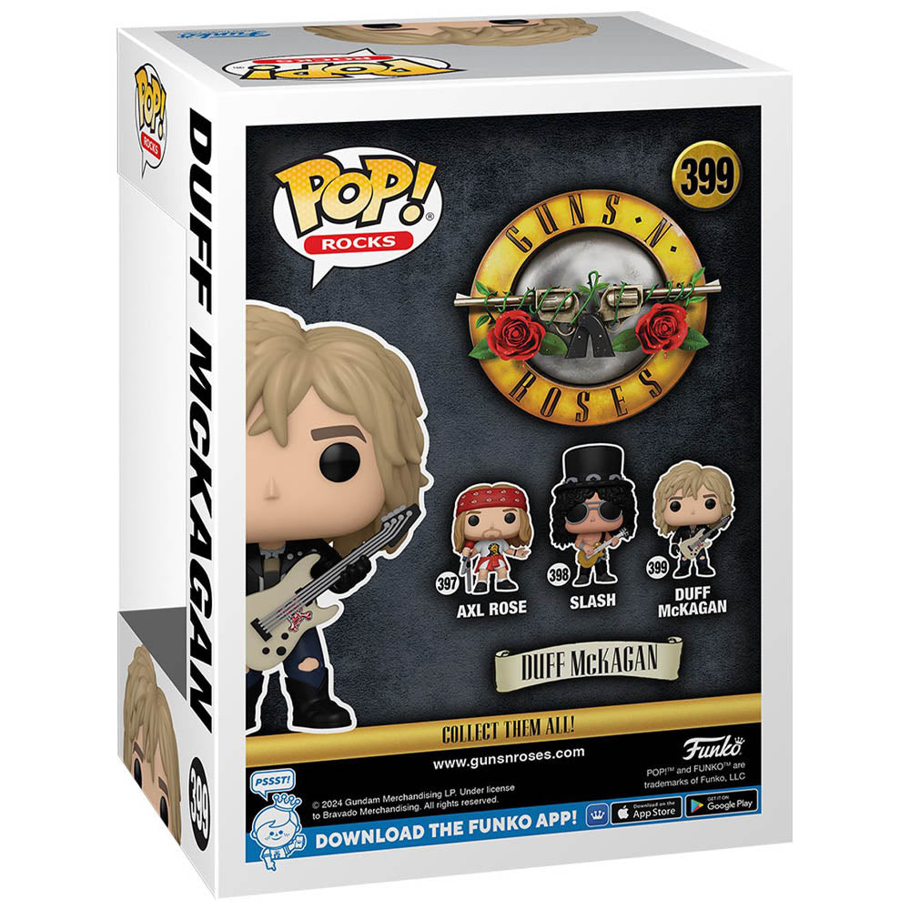 
                  
                    GUNS N ROSES ガンズアンドローゼズ (5月 来日 記念 ) - Duff McKagan (1980's) Funko Pop! Vinyl Figure / フィギュア・人形 【公式 / オフィシャル】
                  
                