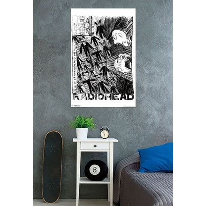 RADIOHEAD - Scribble / Poster