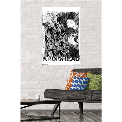 RADIOHEAD - Scribble / Poster
