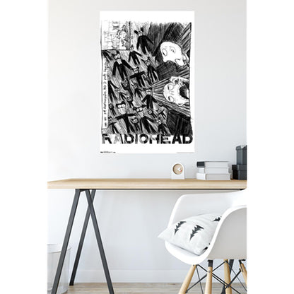 RADIOHEAD - Scribble / Poster