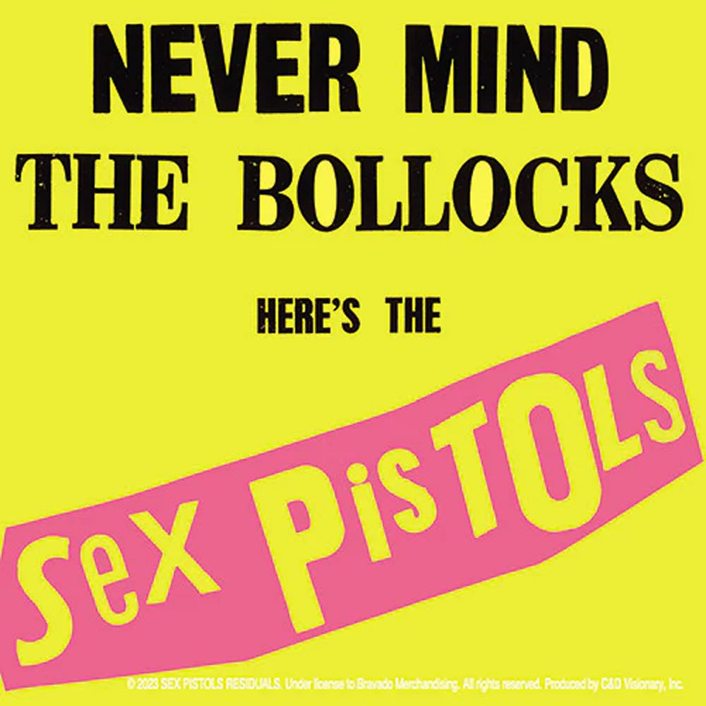 SEX PISTOLS セックスピストルズ - Never Mind The Bullocks / ステッカー 【公式 / オフィシャル】