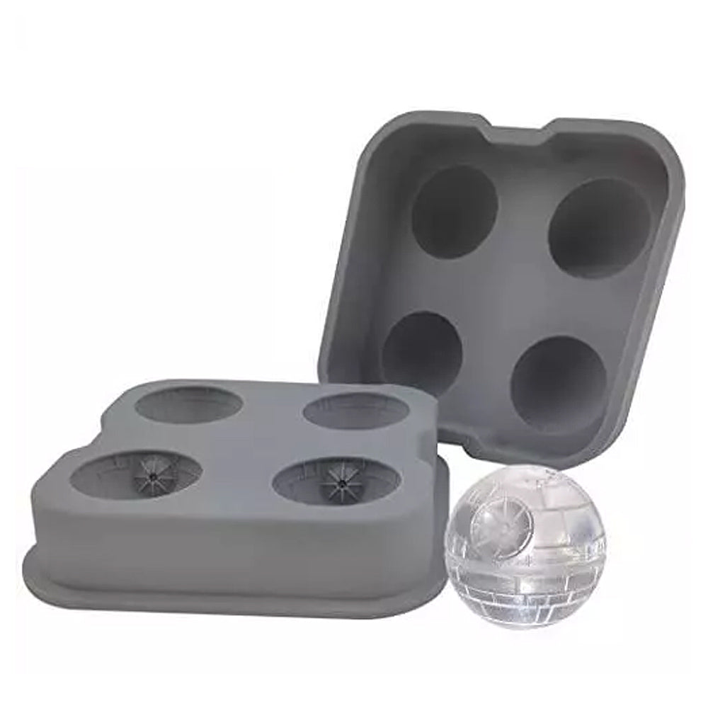 STAR WARS スターウォーズ (「エピソード1」 25周年 ) - DEATH STAR 4-PK ICE MOLD / アイスキューブモールドトレイ / ドリンク用品 【公式 / オフィシャル】