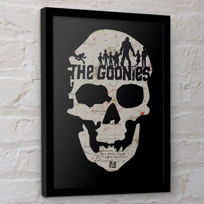 GOONIES グーニーズ (公開 40周年 ) - Skull / インテリア額