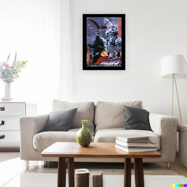 GODZILLA ゴジラ - Godzilla Vs Mechagodzilla II 1993 / インテリア額