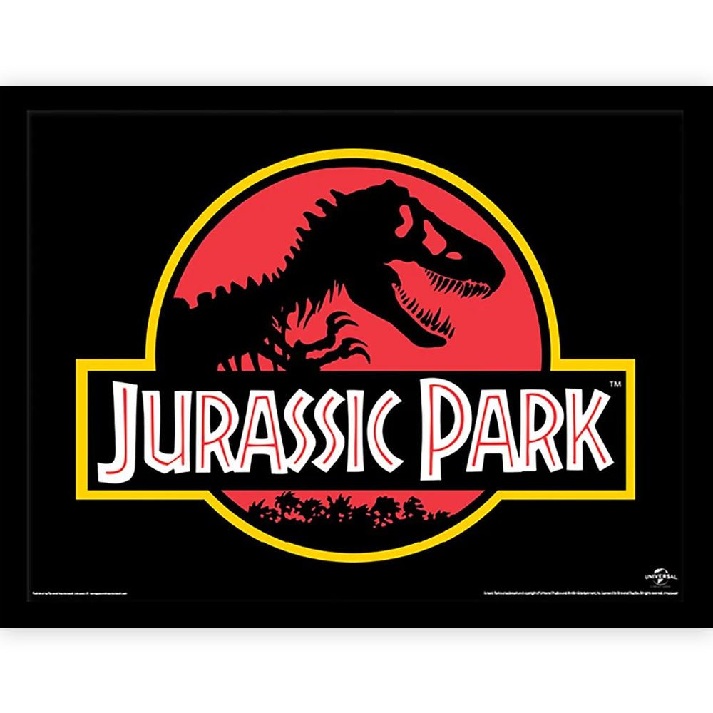 JURASSIC PARK ジュラシックパーク - Classic Logo / インテリア額 - PGS