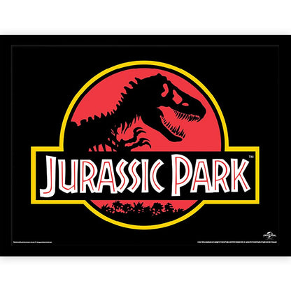 JURASSIC PARK ジュラシックパーク - Classic Logo / インテリア額 【公式 / オフィシャル】