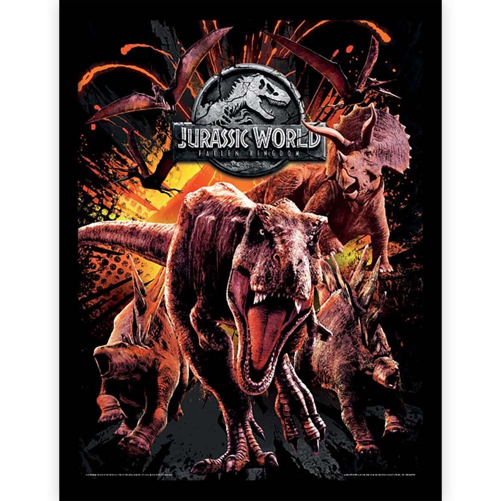 JURASSIC WORLD ジュラシックワールド (公開 10周年 ) - Montage / インテリア額 - PGS