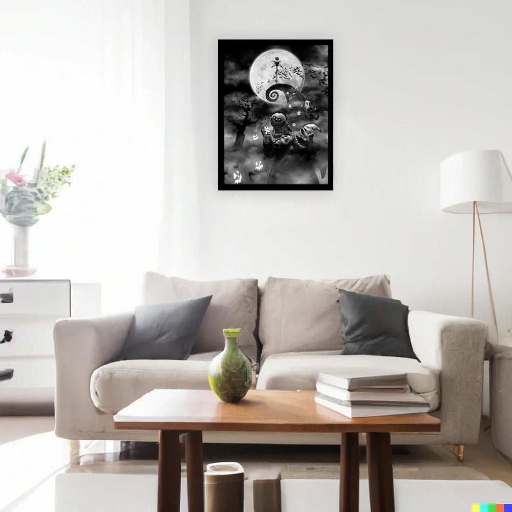 NIGHTMARE BEFORE CHRISTMAS ナイトメアー・ビフォア・クリスマス - Oogie Boogie Trouble / インテリア額 - PGS