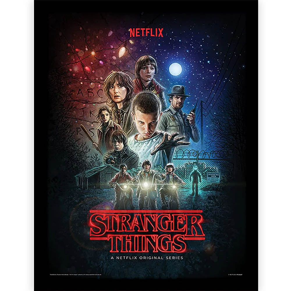 STRANGER THINGS ストレンジャー・シングス (シーズン5 2025年配信決定 ) - STRANGER THINGS / インテリア額 【公式 / オフィシャル】