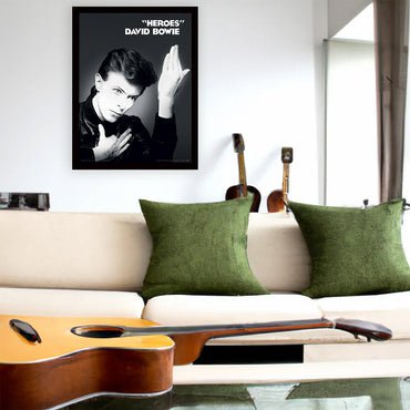 DAVID BOWIE デヴィッドボウイ - Heroes / インテリア額