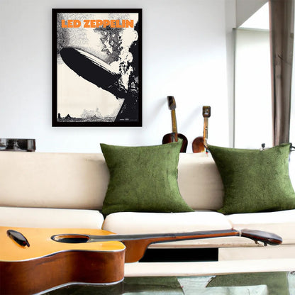 LED ZEPPELIN レッドツェッペリン (来日 55周年 ) - Led Zeppelin I / インテリア額