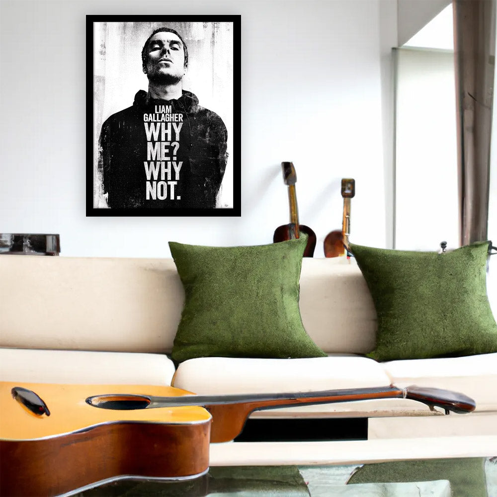 OASIS (October visit to Japan commemoration) - Liam Gallagher Why Me Why Not / Interior frame
