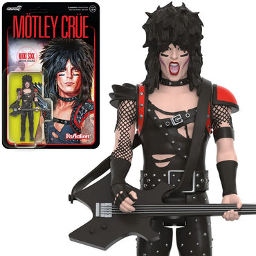 MOTLEY CRUE モトリークルー (来日 40周年 ) - Nikki Sixx Shout at the Devil Reaction Figure / フィギュア・人形 【公式 / オフィシャル】