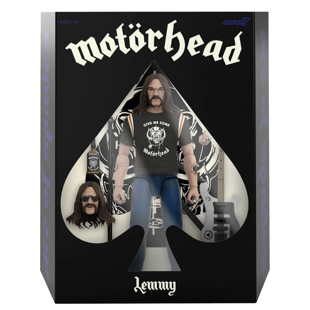 
                  
                    MOTORHEAD (50th Anniversary) - Ultimates Lemmy 1981 Tour Action Figure / Figures &amp; Dolls
                  
                